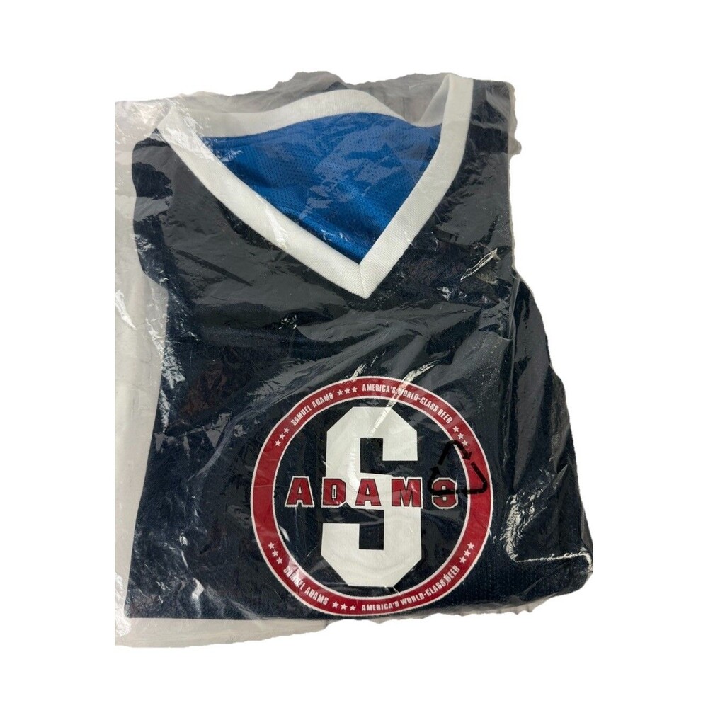 Samuel Adams Beer Boston Basketball Jersey L Men's Sam Boston Lager Promo #84